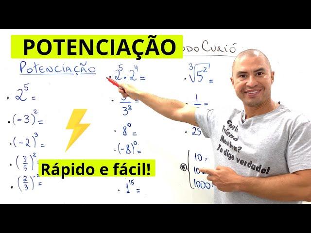 POTENCIAÇÃO EM 10 MINUTOS