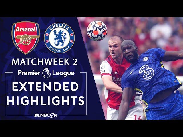 Arsenal v. Chelsea | PREMIER LEAGUE HIGHLIGHTS | 8/22/2021 | NBC Sports