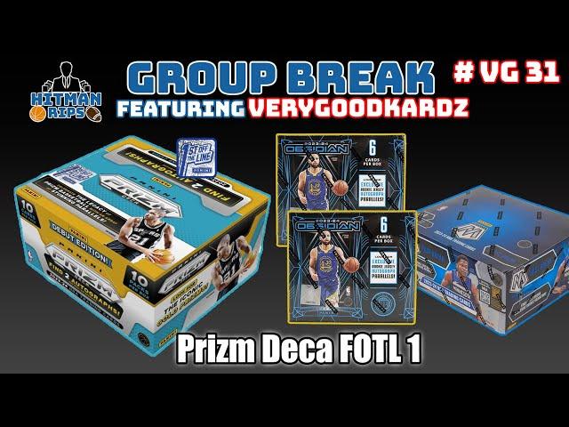 PRODUCT OF THE DECADE! Prizm DECA FOTL - 2 Breaks Only with VGK!