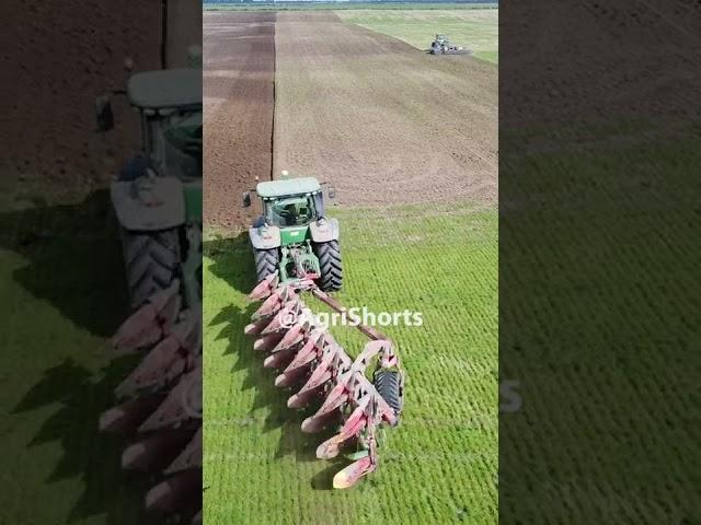 Plowing with John Deere