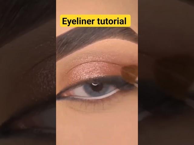 Eyeliner tutorial #eyeliner #eyelook #eyemakeup #shorts #ytshorts