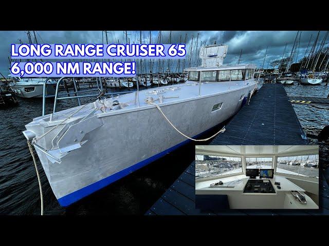 THIS Is Hull 1 Long Range Cruiser 65! (LRC 65) 6,000 NM Range!