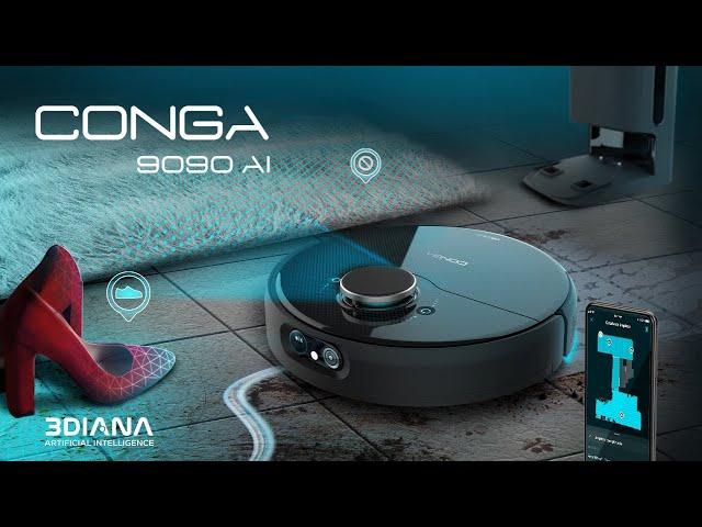 Robot vacuum cleaner Conga 9090 IA