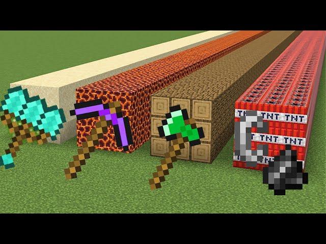 which tool is stronger in minecraft ?