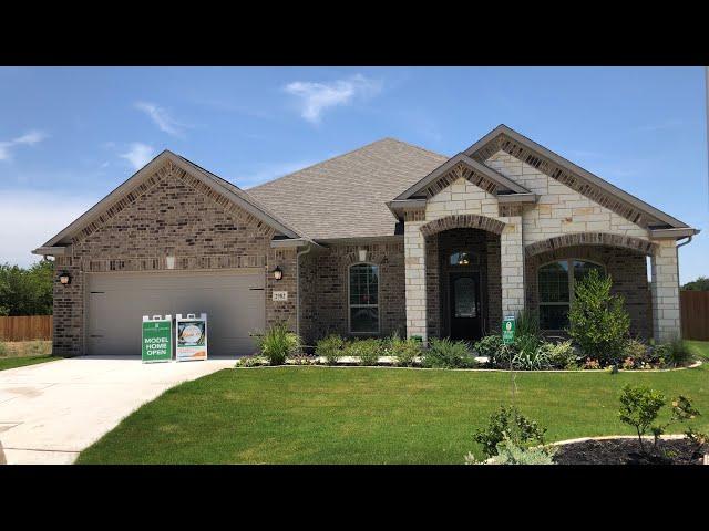 Kindred Homes Tour, New Construction, Wasser Ranch Subdivision, New Braunfels To