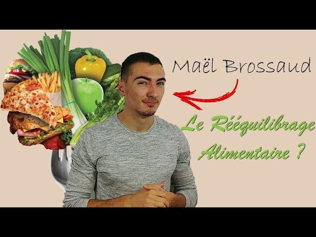 Le Rééquilibrage Alimentaire c'est QUOI ?