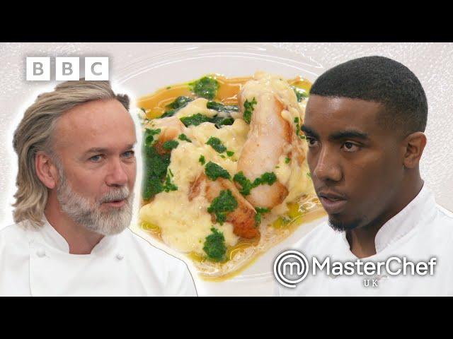 Professional Contestant Excels In John Dory Dish Replication Challenge! | MasterChef UK