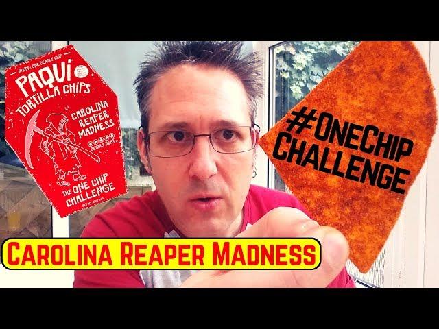 PAQUI #OneChipChallenge CAROLINA REAPER MADNESS - UK Challenge – World’s HOTTEST Chip - MATT TANGENT