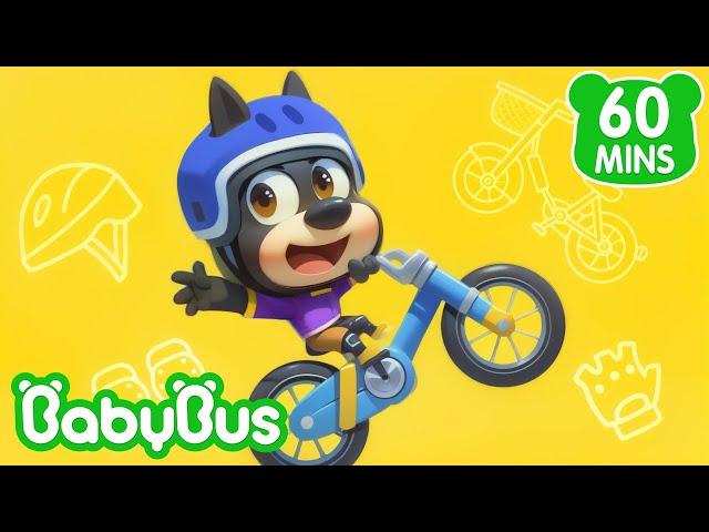 Vamos Aprender a Andar de Bicicleta | Detetive Labrador Compilação | Desenhos Animados  por BabyBus