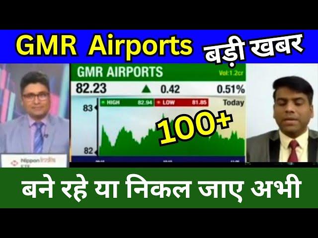 GMR Airports share latest news today, GMR Airports share news today, Target price, analysis