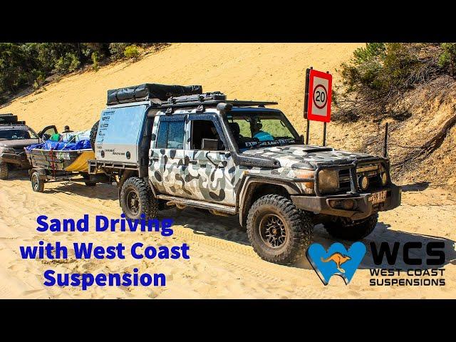 West coast Suspension adjustments for the sand - (4wd, 4x4)