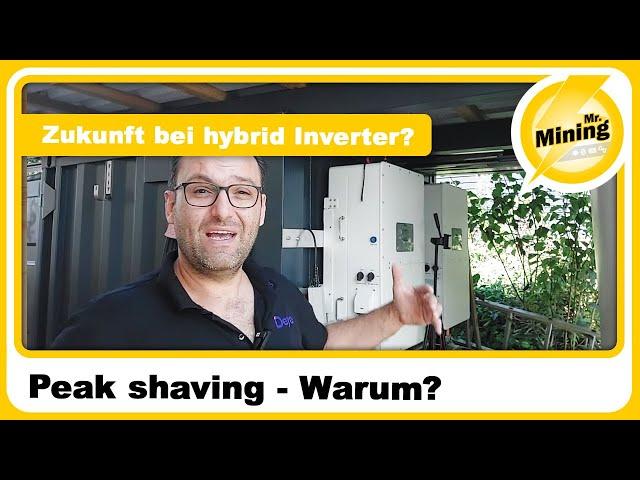 Warum peak shaving (Spitzenlast schieben) die Zukunft bei hybrid Inverter sein wird!