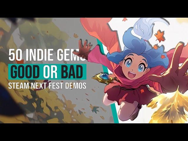 We Played 50 Indie Games from Steam Next Fest – Here Are the Hidden Gems We Found