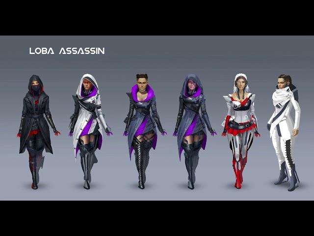 Legends: Concept Vs In Game - Apex Legends