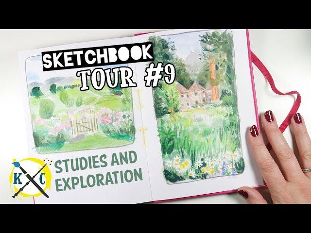 SKETCHBOOK TOUR #9 | Kallerhult Creations