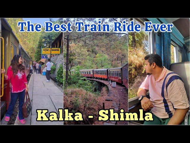 Kalka To Shimla In Toy Train | Best Train Of Indian Railways | Delhi To Shimla In Train