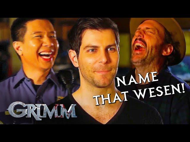 Grimm Cast Play "Name That Wesen"! |  Grimm