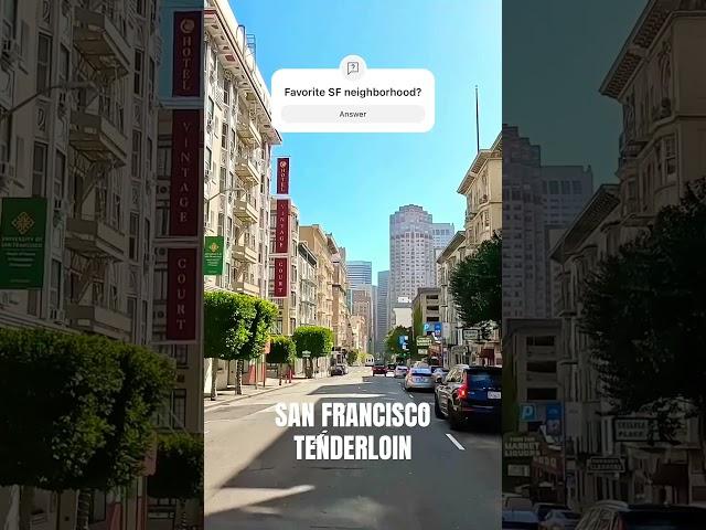 San Francisco, California, Tenderloin District