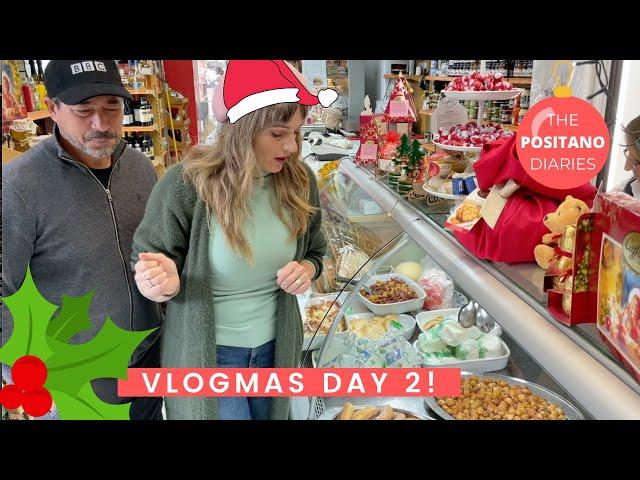 AN ITALIAN DELICATESSEN AT CHRISTMAS!| Vlogmas Day 2