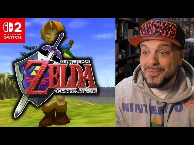 We NEED To Talk About Zelda Ocarina Of Time Remake For Switch 2!