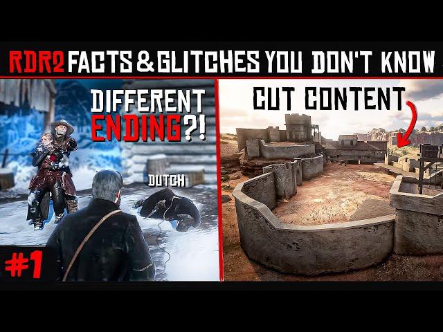 RDR2 Facts and Glitches You Don't Know #1 (From Speedrunners)