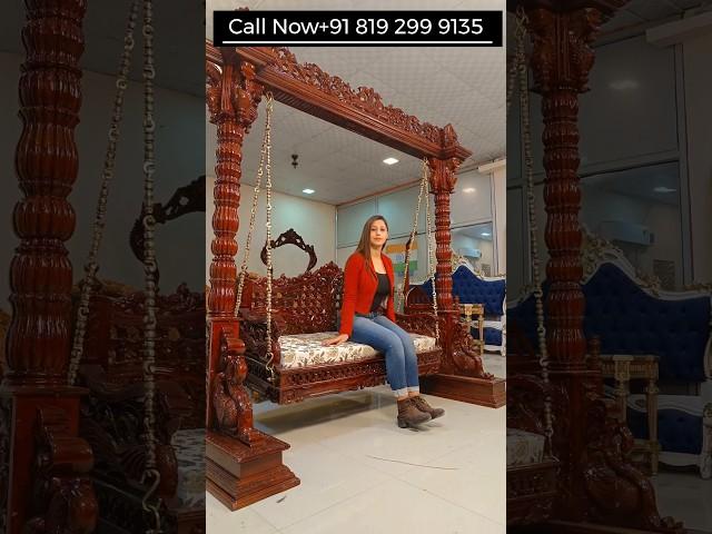 Indian Wooden Jhula Swing | Home Makeover with amazing Swing design