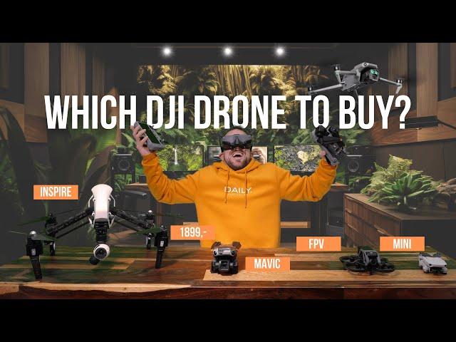 Drone Buying Guide 2025: The BEST DJI Cinematic & FPV Drones