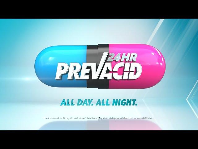 Prevent Acid with Prevacid® 24HR*, Don’t Let Heartburn Ruin Your Day or Night