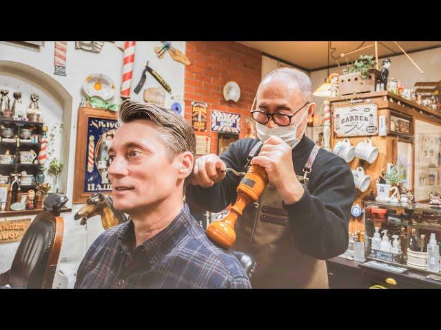  One-of-a-Kind Japanese Grooming: Shave & Vintage Massage in Japan's Only Barbershop Museum