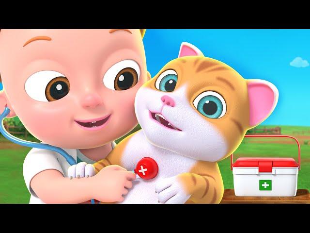 Doctor Joey On The Farm | Farm Animals Song for Kids | Beep Beep Nursery Rhymes