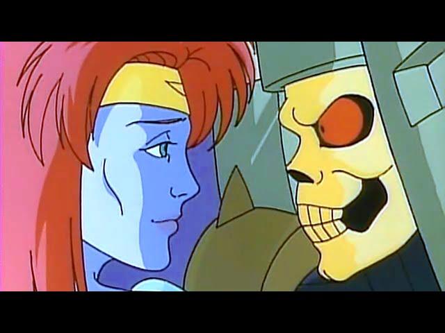 New Adventures of He-Man - Skeletor and Crita scenes