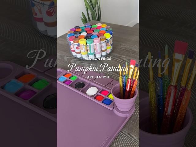 Painting Pumpkins Art Station Restock  #pumpkinpainting #pumpkinpaintingideas #amazonfinds