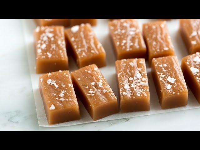 Homemade Salted Caramels Recipe