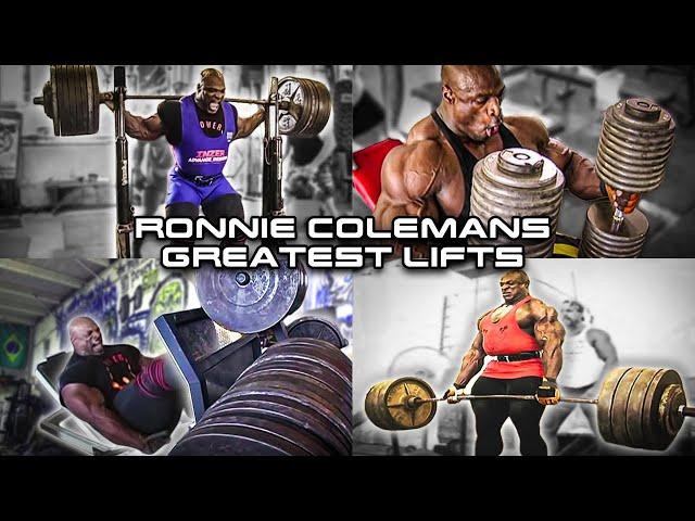 Ronnie Coleman Greatest Lifts EVER | Compilation | Ronnie Coleman