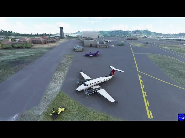 FS2020 - Flying the textron/beechcraft 350i