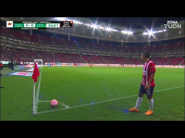 GOLAZO ANULADO a Alexis Vega  | Chivas vs León | Jornada 4 | Apertura 2022