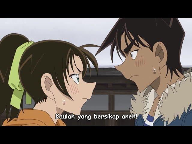 Heiji and Kazuha are at the shrine of matchmaking || Detective conan ep 1806 #detectiveconan #anime