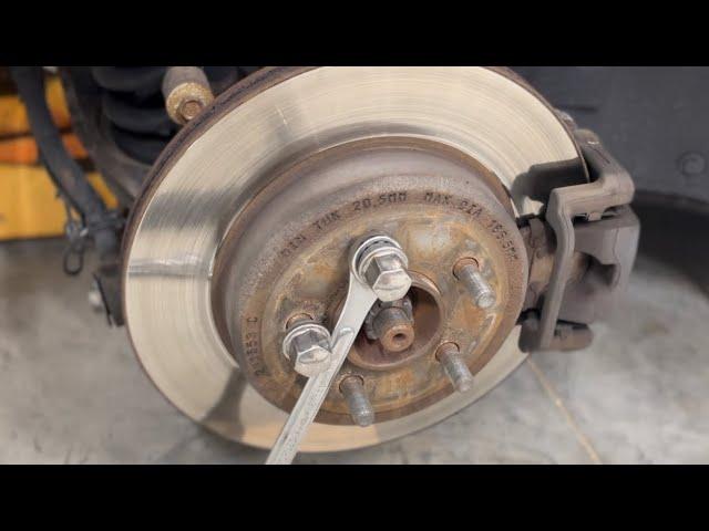 Breaking an Axle Nut Loose