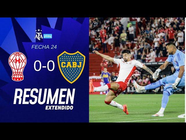 Huracán 0 vs. 0 Boca Juniors | #TorneoBetano | Resumen Extendido | Fecha 24