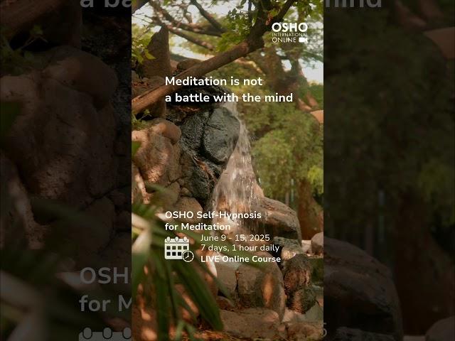 OSHO Self-Hypnosis for Meditation – Connecting to your innate intelligence #selfhypnosis #osho