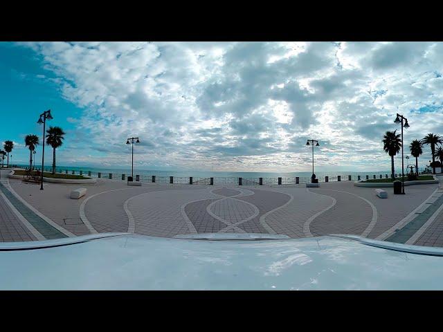 Pilot One EE video test on the roof of a car in daylight 8K 360°