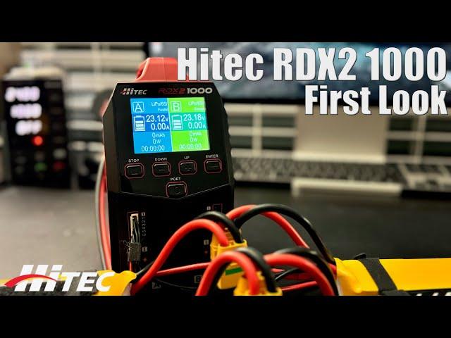 Hitec RDX2 1000 and AD380 • LiPo Charger Battery Management for Hobbyists