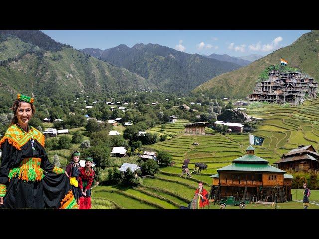 Unbelievable Mountain Village Life Pakistan in Kashmir | Ancient Culture | Stunning Pakistan