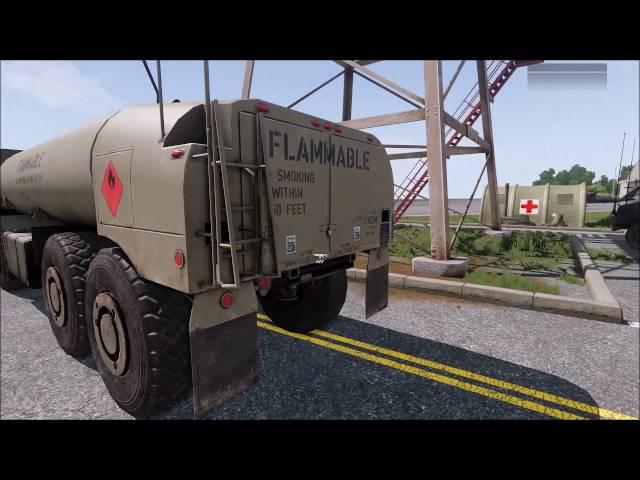 ArmA 3 - ACE3 - Modtest - Reifenwechsel und Tanken - 75TH Ranger Clan - Germany