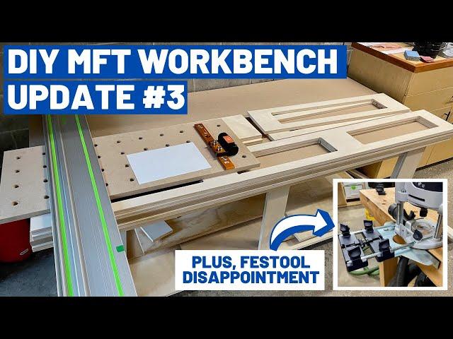 Making My Own MFT (Update #3) - Base Complete, Torsion Box Ready for Assembly, Festool Frustration