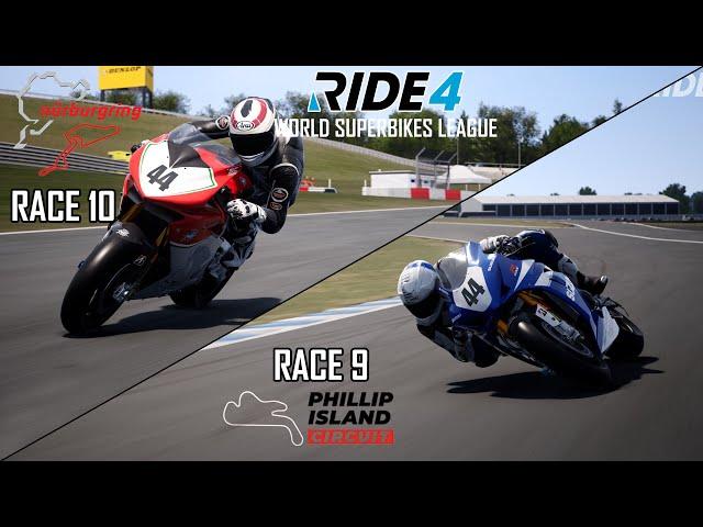 Ride 4 - World Superbikes League (Race 9 & 10) - Final Career Mode