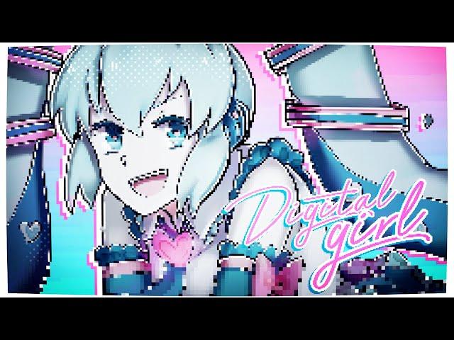 KIRA - Digital Girl ft. Hatsune Miku (Original Song)