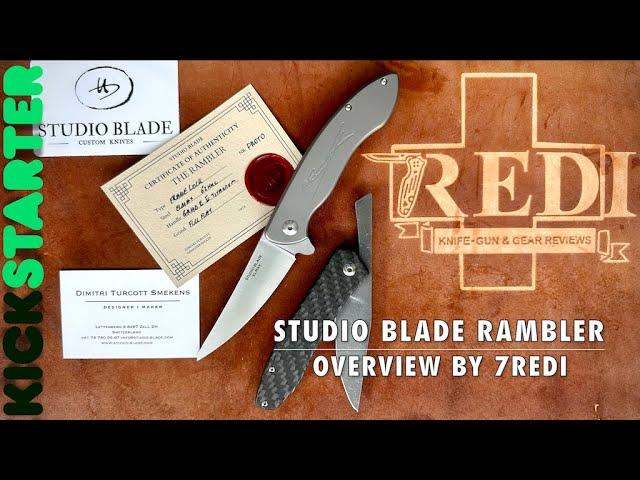 Studio Blade Rambler Prototype - Swiss Knife Design Now Live on Kickstarter!