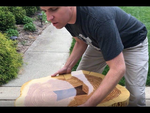 From Tree to Table: Locust Double-Slab Table!