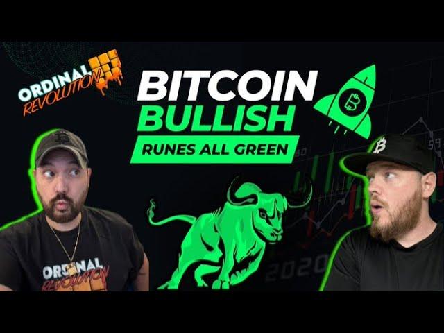  AMAZING News For Bitcoin!  (Runes Are All Green!)